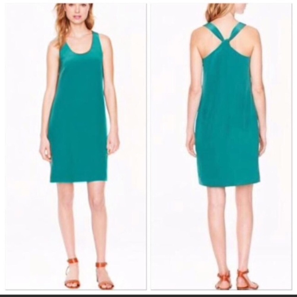 MOVING SALE! J. Crew Factory Navy Dress - Picture 2 of 6